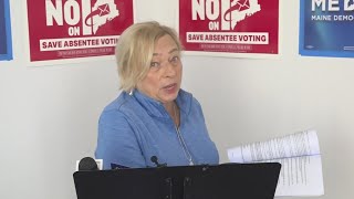 Gov. Mills urges Mainers to vote 'No' on Question 1