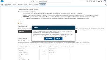 Appointiv Configure - Application Settings
