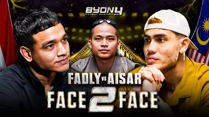 "KALO GUE MENANG, LO BISA TIDUR GAK?!" - FADLY VS AISAR FACE 2 FACE 🇮🇩🇲🇾