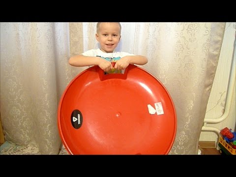 Обзор Тест драйв Ледянка круглая Торнео Review Test drive Ice-boat round Torneo