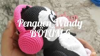Amigurumi Penguen Windy Yapımı Bölüm 6 Ayak Yapılışı
