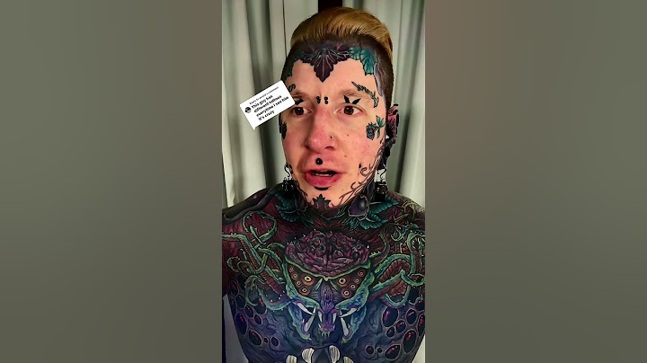 “This guy has different tattoos everytime I see him” #shorts