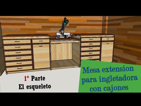 Video: Mesa De Bricolaje Para Una Sierra Ingletadora (16 Fotos): ¿cómo Hacer Una Mesa De Rodillos De Acuerdo Con Los Dibujos? Características De Los Modelos Caseros