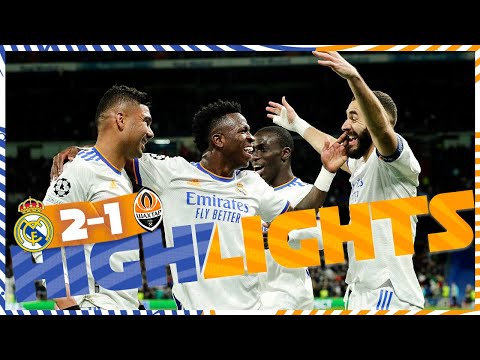 HIGHLIGHTS | Real Madrid 2-1 Shakhtar | 1000th European Cup goal