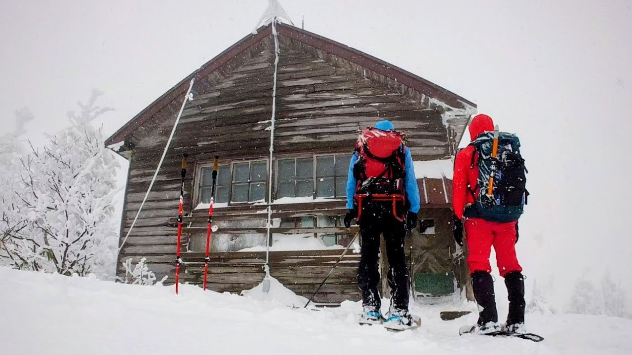 【八甲田山硫黄岳】八甲田雪山登山ガスの硫黄岳・仙人岱ヒュッテ2025