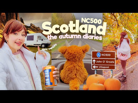 🚐 We went on the most EPIC Road Trip in Scotland during Autumn 🍂 North Coast 500 Part One Scotland