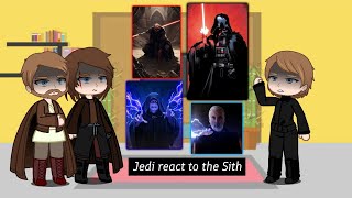Star Wars☆ Jedi react to the Sith 1/? ♡