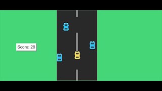 2D TRAFFIC RACER GAME IN JQUERY WITH SOURCE CODE screenshot 3