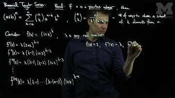 The Binomial Taylor Series