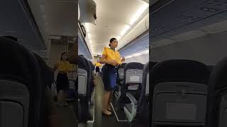 Cabin Crew/ Flight Attendant Safety Demonstration #shortvedio #cebupacificairlines #travel