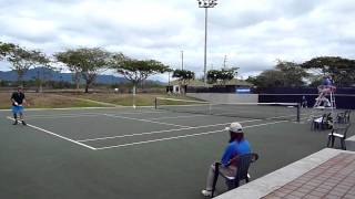 Ikaika Jobe Serve &amp; Volley -  at US Open Wildcard - Semifinals