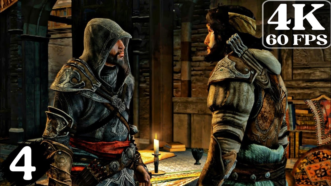 Ezio’s Constantinople Arrival & Gear Upgrade – AC Revelations Gameplay | 4K 60FPS – Part 4