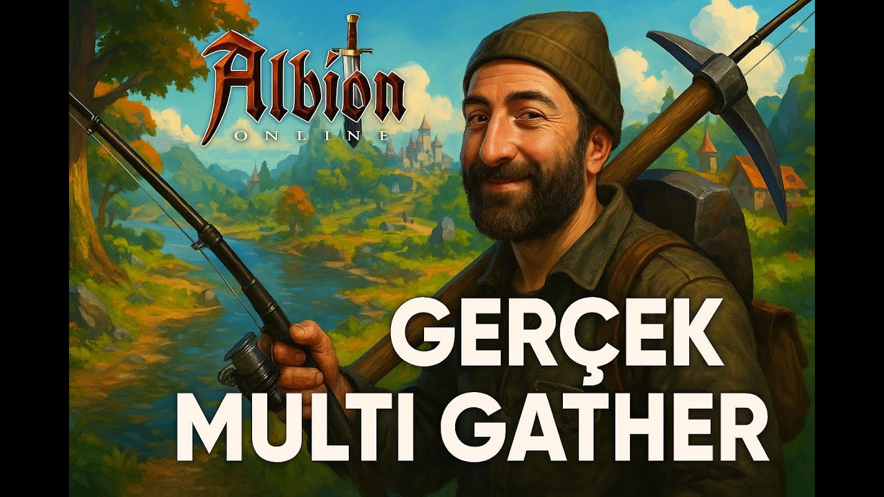 Beraber Gather Yapacaz ..!!!!! Gerçek Multi Gather !! #albiononline #albiononlinegathering