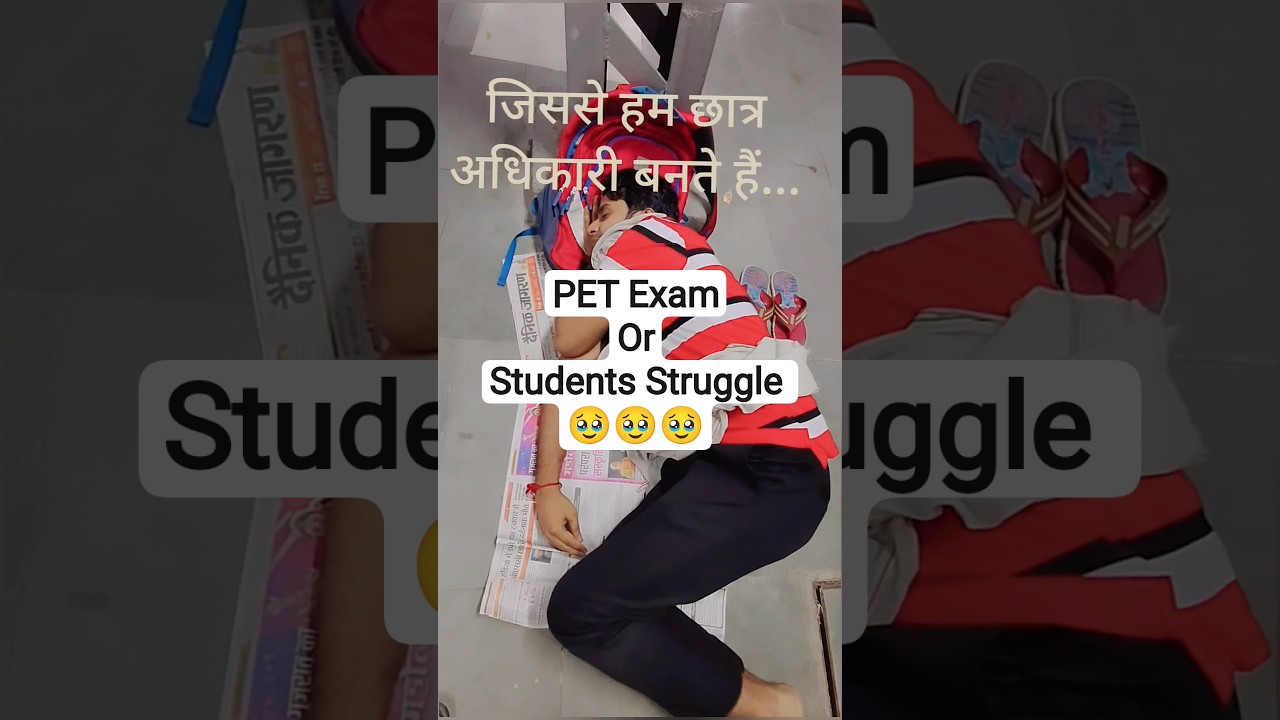 PET Exam and Students 