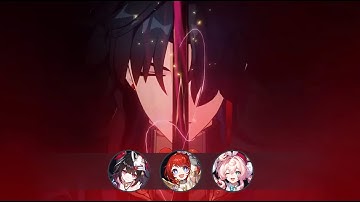 HSR 3.3 MoC 12 - E0S1 Blade + E0S1 Hyacine vs Pollux (ft. E2S1 Sparkle and E1 Tribbie) (1 cycle)