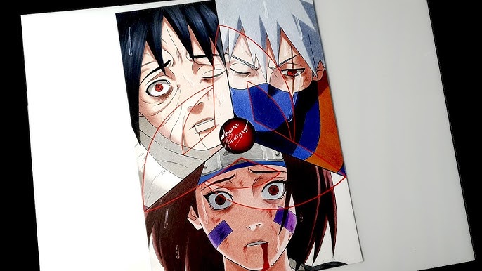Desenho acelerado do 7 Hokage, Naruto Usumaki #naruto #anime #speeddr