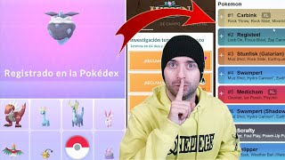 CONSIGO CARBINK! EL MEJOR POKÉMON DE TODO Pokémon GO PARA LIGA SUPER! [davidpetit]