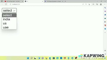 Angular - How To Bind  Dropdown With Array In Angular ?