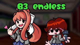 Fnf B3 Endless But Monika And Gf Sing It Fnf My Cover