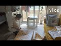 50代女/一人暮らし/玄関床シートを貼る/プチDIY/57歳になったとさ/ホットケーキ