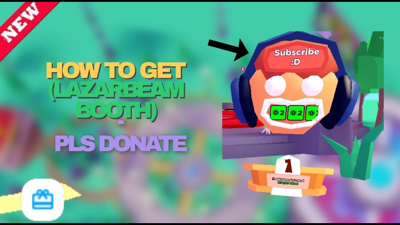 How to get the LazarBeam stand in Pls Donate