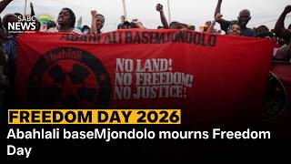 Abahlali Basemjondolo Mourns Freedom Day