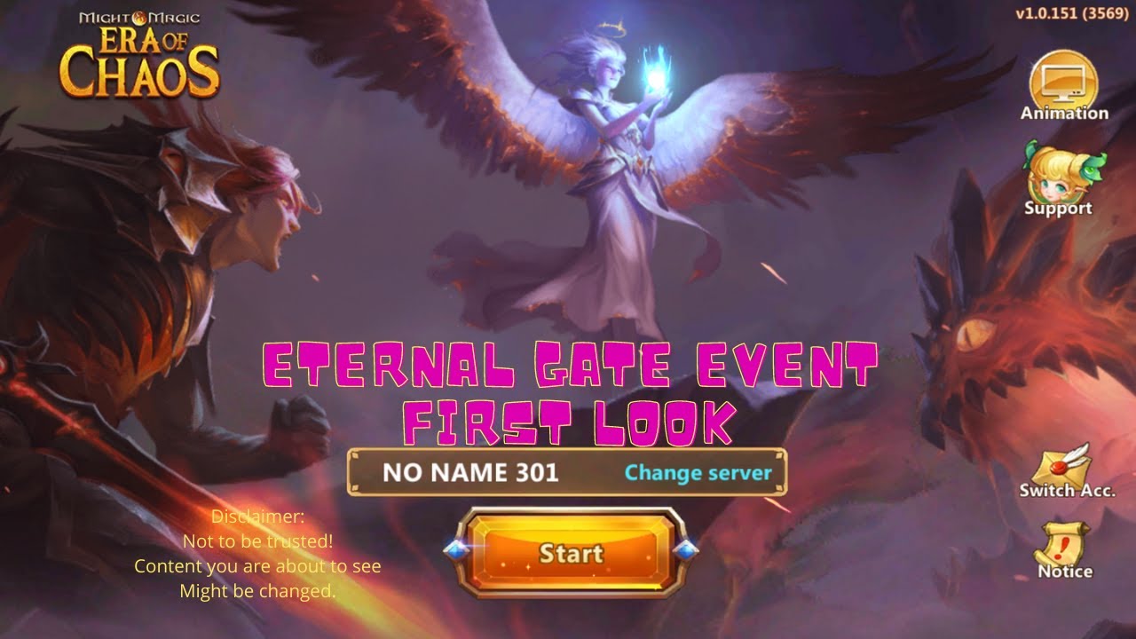 Era of Chaos: Eternal Gate Event