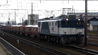 2017/02/11 【赤ホキ】 5780レ EF64-1011 清洲駅