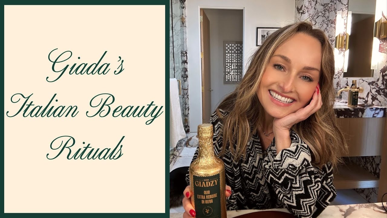 Giada De Laurentiis Reveals her Olive Oil Beauty Hacks YouTube