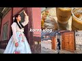 Korea vlog 💐: hanbok rental, cafe onion, hanok village, gwangjang market, namsan tower night views
