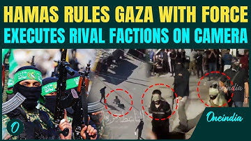 VIDEO: HAMAS Crushes Traitor Rivals After Israeli Army