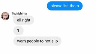 What Are Your Duties? Itsfunneh Skit Haikyuu Texts Lxliシ