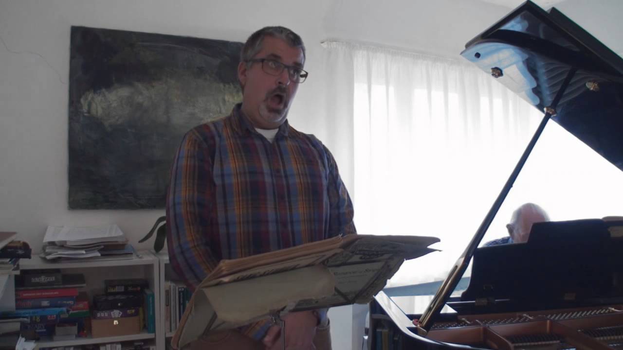 Sænk kun dit hoved du blomst | Tenor: Jørgen Lundholm | Pianist: Kaj Oluf Jensen