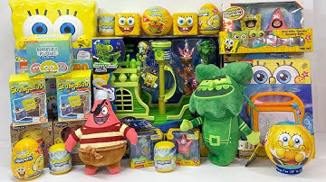 ASMR 🧽 SpongeBob SquarePants Movie Toys Oddly Satisfying DIY Surprises & Creative Play | No Talking
