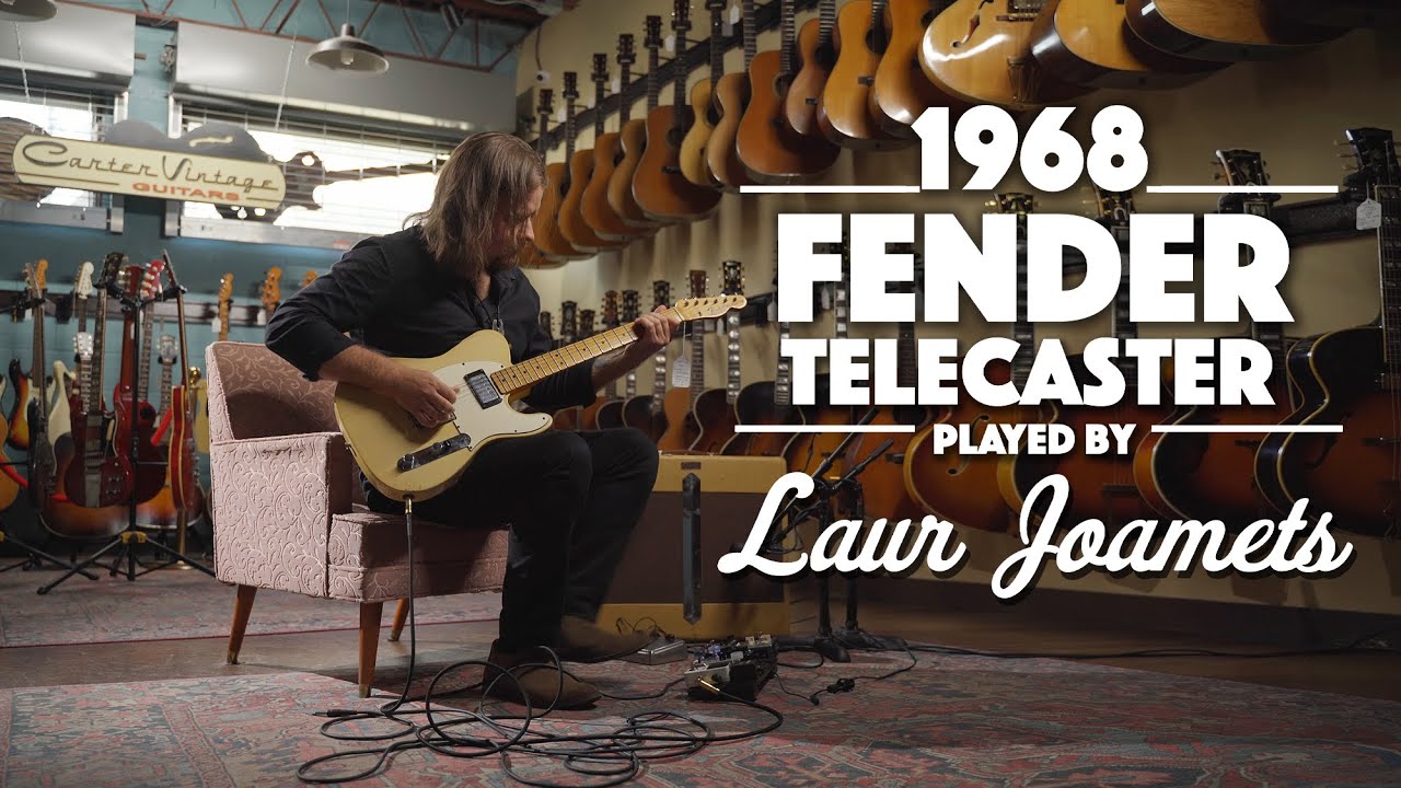 1968 Fender Telecaster played by Laur Joamets