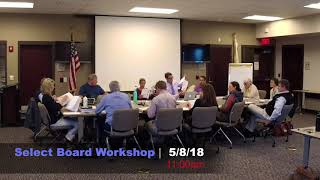 Nantucket Select Board Strategic Meeting Workshop - 5/8/18