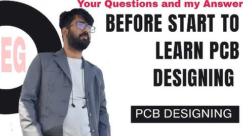 PCB Design | Before Start to learn PCB designing | Must Know