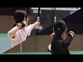 第55回全関東学生弓道選手権大会 女子団体戦3位決定戦 明治大学対日本大学