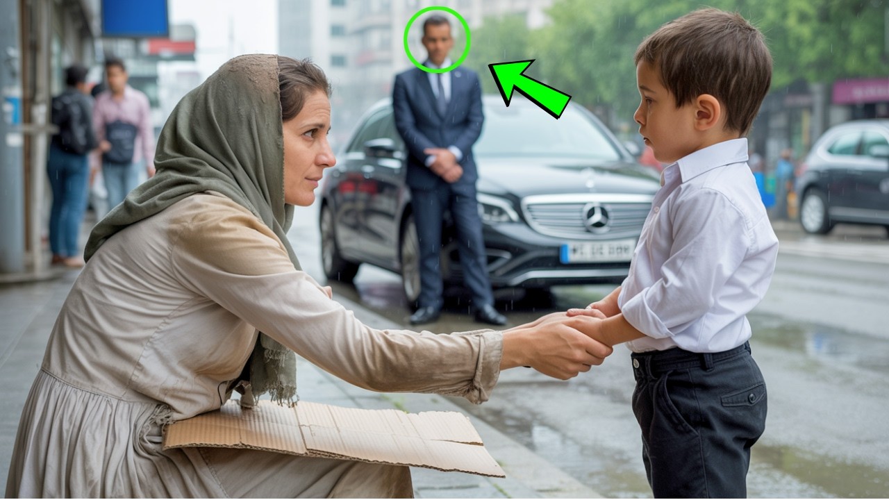 Dilenci Kaybolan Bir Çocuğa Yardım Etti ve Milyoner Babası Onun Hayatını Sonsuza Dek Değiştirdi