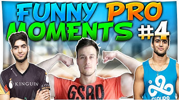 CS:GO - FUNNIEST PRO MOMENTS #4 FT. pashaBiceps, Freakazoid, ScreaM & More!