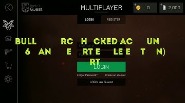 Bullet Force Hacked Account (M60 And Desert Eagle Edition) Part - 2