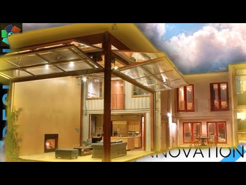 Video: Rumah Modern Luar Biasa Dibangun Menggunakan Empat Kontainer Pengiriman: Casa El Tiamblo