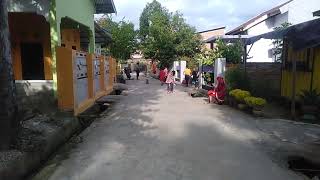 Takut ...Topeng Monyet Mengejar Bocil