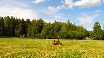 Security Robot on the field