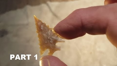 660 - Abo Flintknapping Struggles With Deep Notches 1/2