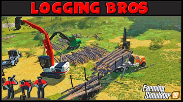 Best View of A Logging Crew ⏳ LB #29 ⏳ ✔ Farming Simulator 2019 ✔ FDR Logging