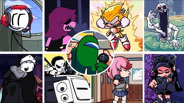 FNF - Sussus Toogus but Different Characters Sing It 🎶 (Sussus Toogus but Everyone Sings It)