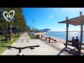 Virtual Bike Ride Heading North,  Gold Coast Australia - Natural Sound - Cycle Treadmill Background