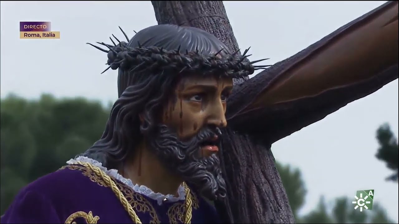 Nazareno de León en el Circo Máximo | Gran Procesión Roma 2025