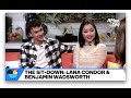 Lana Condor & Benjamin Wadsworth Shared A "Snotty" Onscreen Kiss